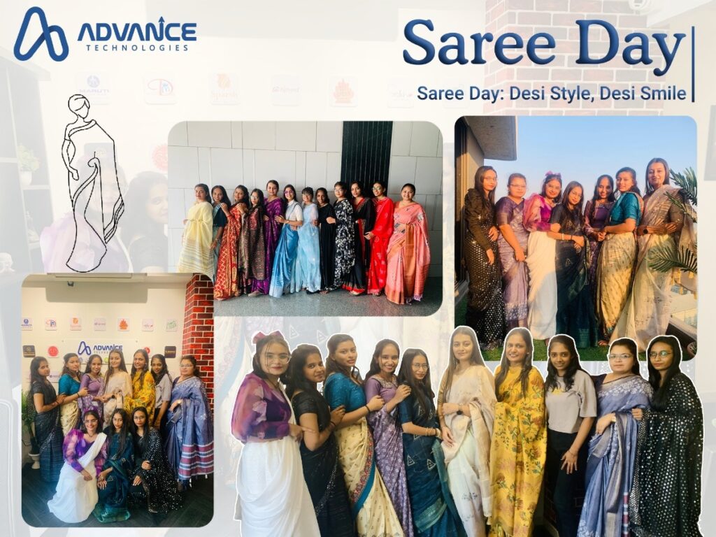 Saree Day. Advance Technologies. surat. It company