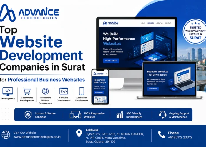 Top Website Development Companies in Surat for Professional Business Websites